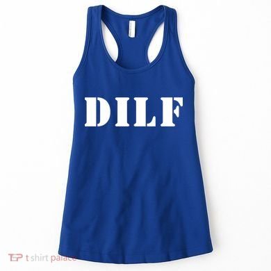 I Heart Hot Moms Designs Dilf Gift Black Small Women's Tank Top