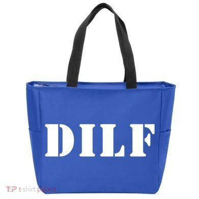 I Heart Hot Moms Designs Dilf Gift Black Small Tote Bag