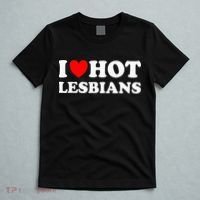 I Heart Hot Lesbians I Love Hot Lesbians T-Shirt thumb 5
