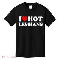 I Heart Hot Lesbians I Love Hot Lesbians Kids T-Shirt thumb 0