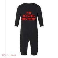 IM Having His Baby Infant Fleece One Piece thumb 0