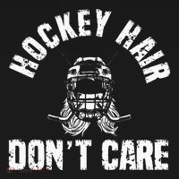 Ice Hockey Hair DonT Care Ice Hockey Player Girl Women's Tank Top thumb 5