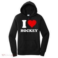 I Heart Hockey I Love Hockey Gift Women's Hoodie thumb 0
