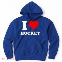 I Heart Hockey I Love Hockey Gift Hoodie thumb 0