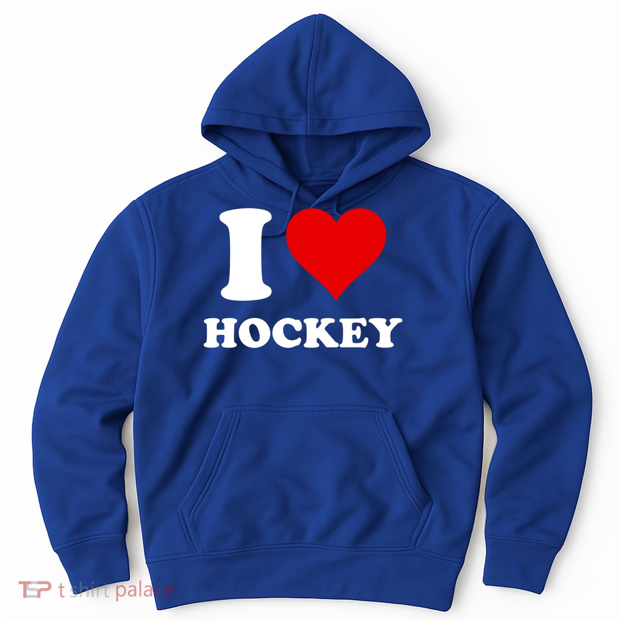 I Heart Hockey I Love Hockey Gift Hoodie