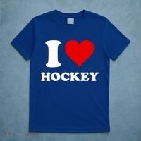 I Heart Hockey I Love Hockey Gift T-Shirt thumb 5