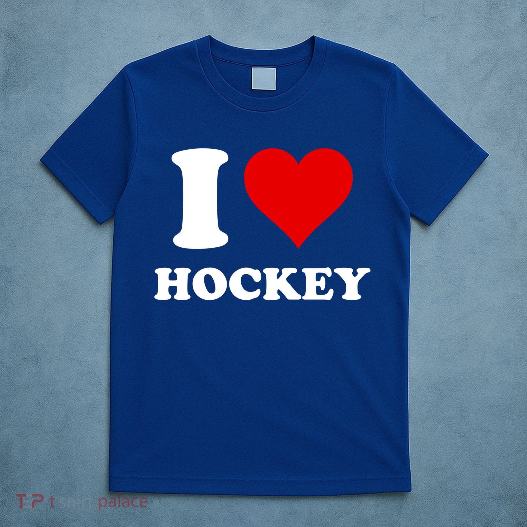 I Heart Hockey I Love Hockey Gift T-Shirt