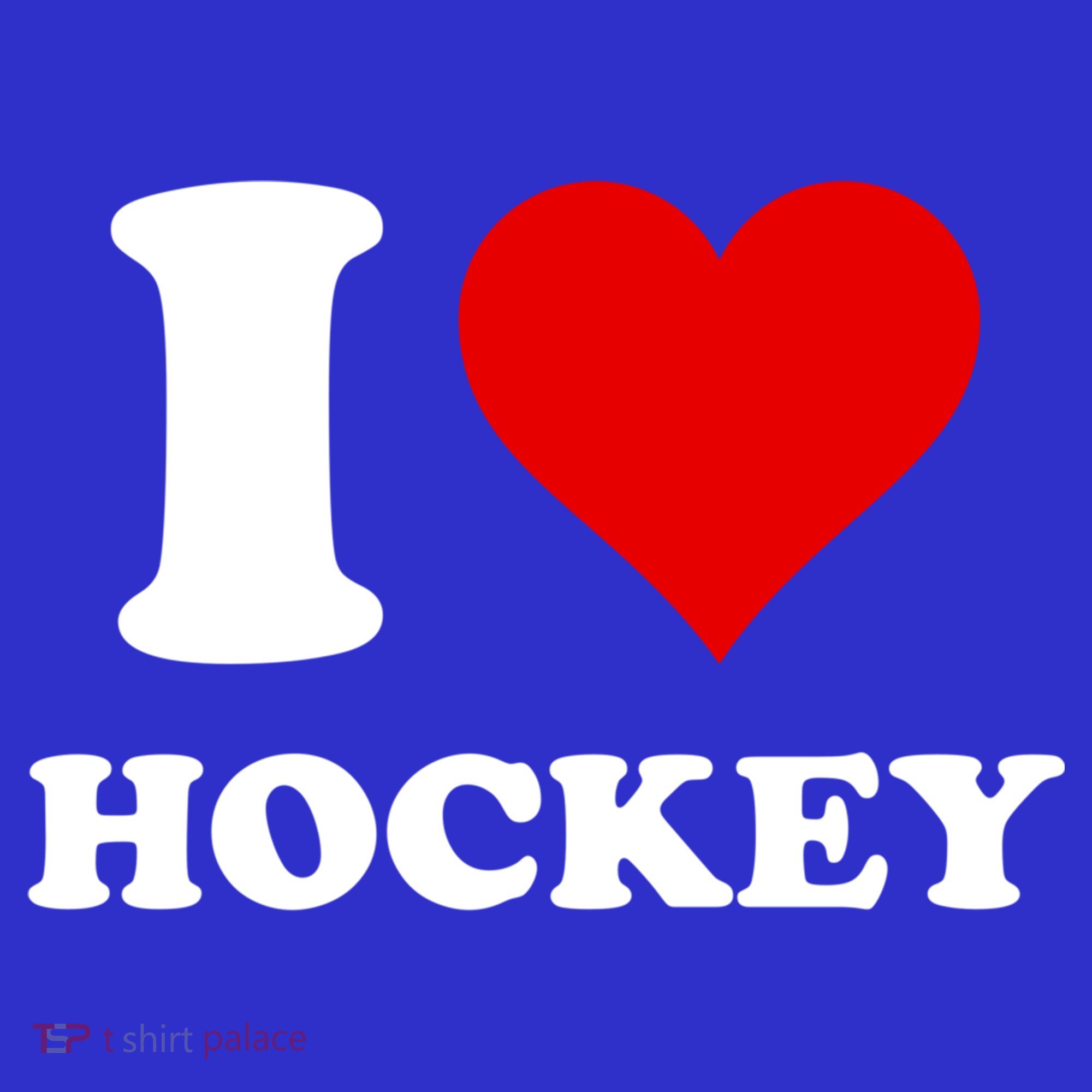 I Heart Hockey I Love Hockey Gift T-Shirt