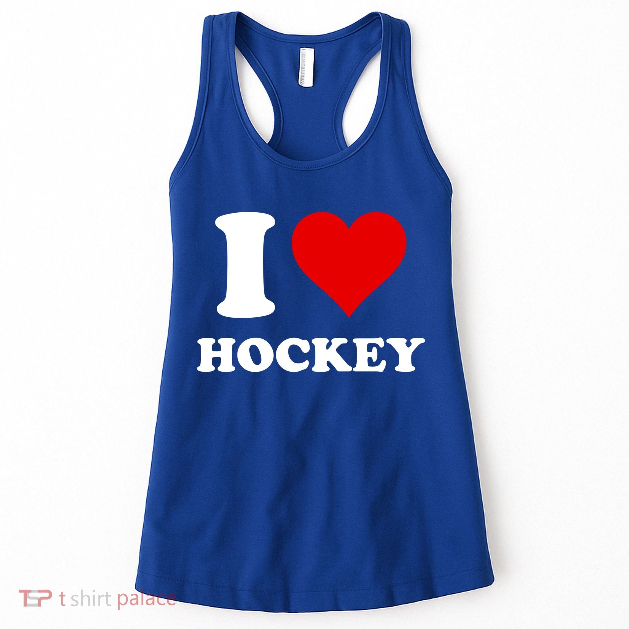 I Heart Hockey I Love Hockey Gift Women's Tank Top