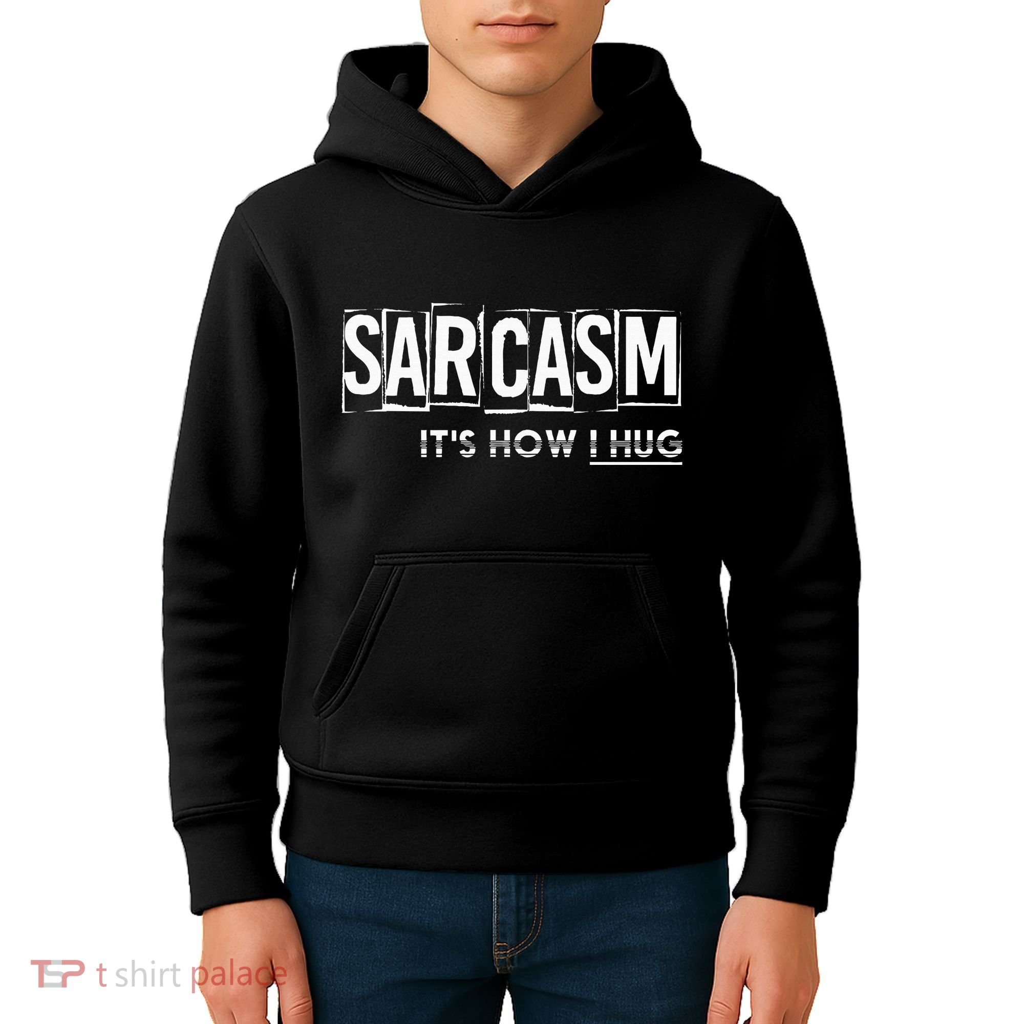 Its How I Hug Funny Witty Smart Pessimist Kids Hoodie