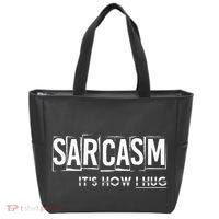 Its How I Hug Funny Witty Smart Pessimist Tote Bag thumb 0