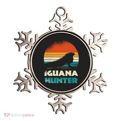 Iguana Hunter Ornament