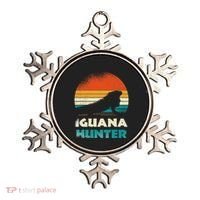 Iguana Hunter Ornament thumb 0