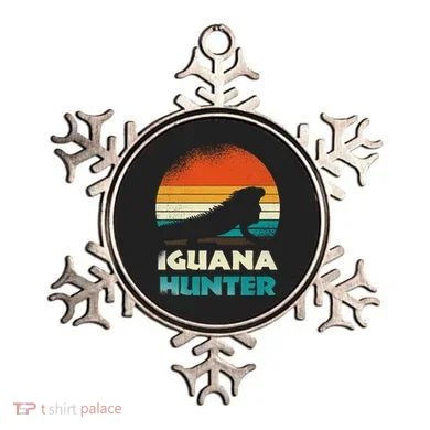 Iguana Hunter Ornament