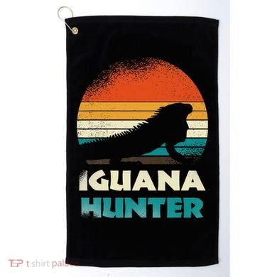 Iguana Hunter Golf Towel
