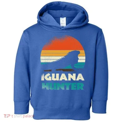 Iguana Hunter Toddler Hoodie