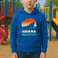 Iguana Hunter Kids Hoodie thumb 2
