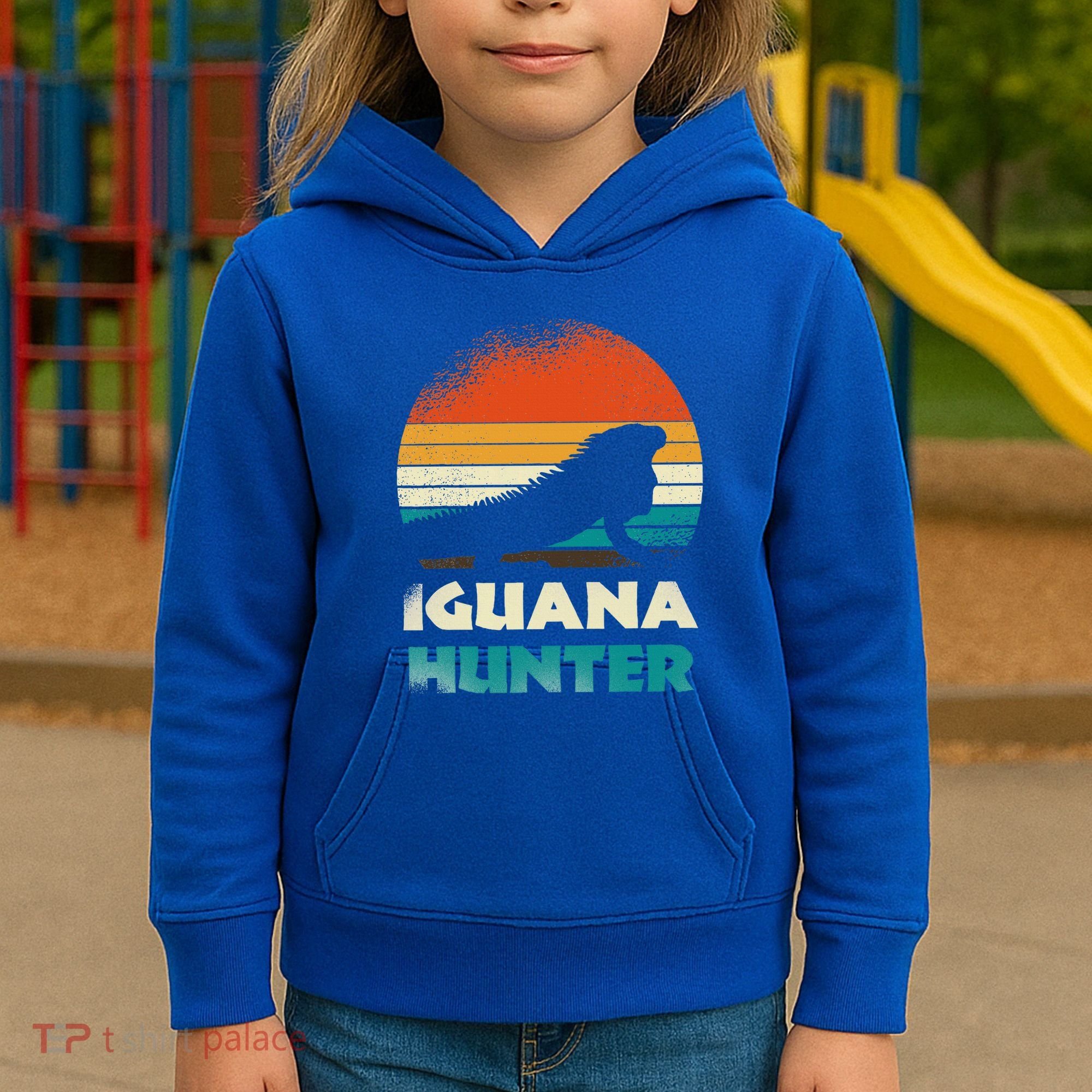 Iguana Hunter Kids Hoodie