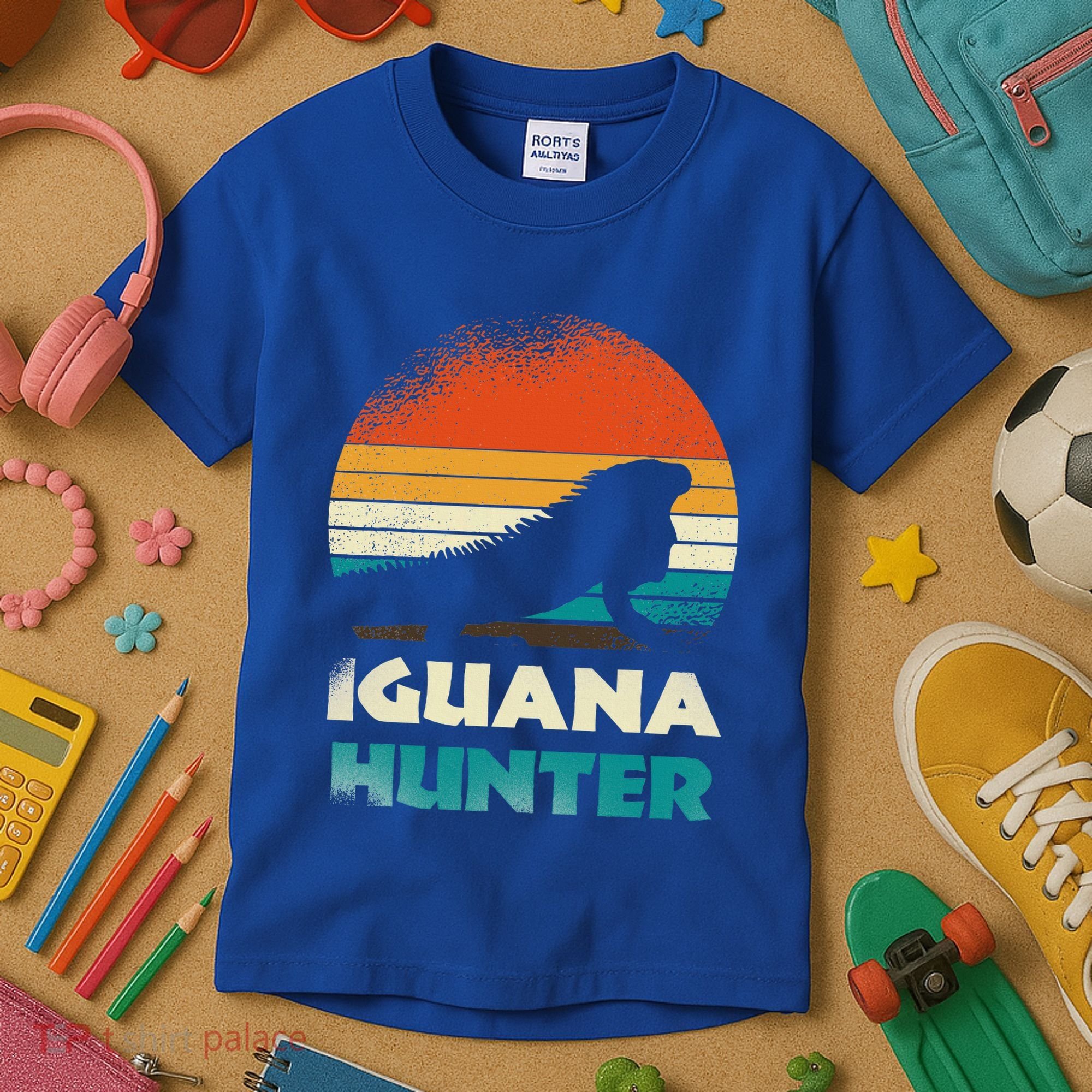 Iguana Hunter Kids T-Shirt