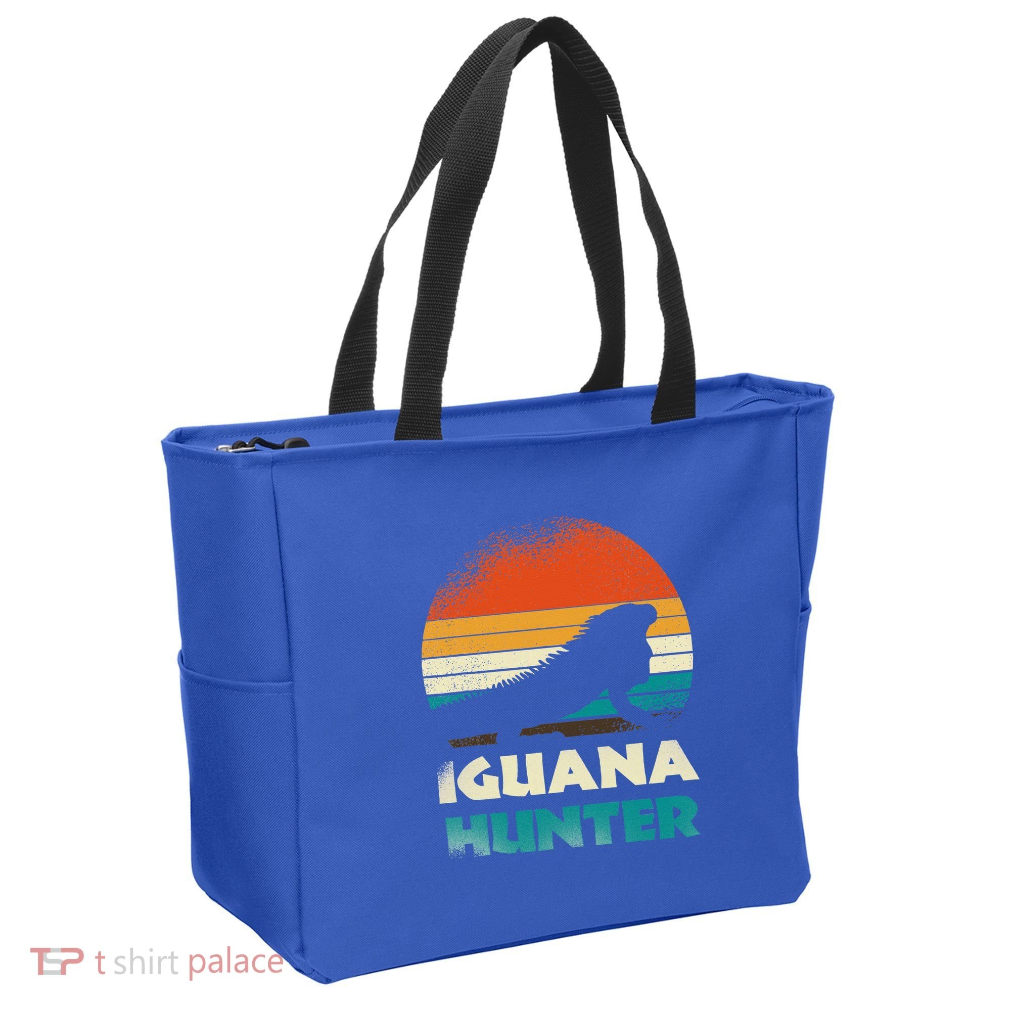 Iguana Hunter Tote Bag