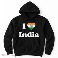 I Heart India Indian I Love India Hoodie thumb 0