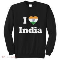 I Heart India Indian I Love India Sweatshirt thumb 0