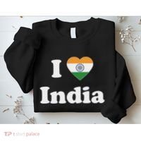 I Heart India Indian I Love India Sweatshirt thumb 2