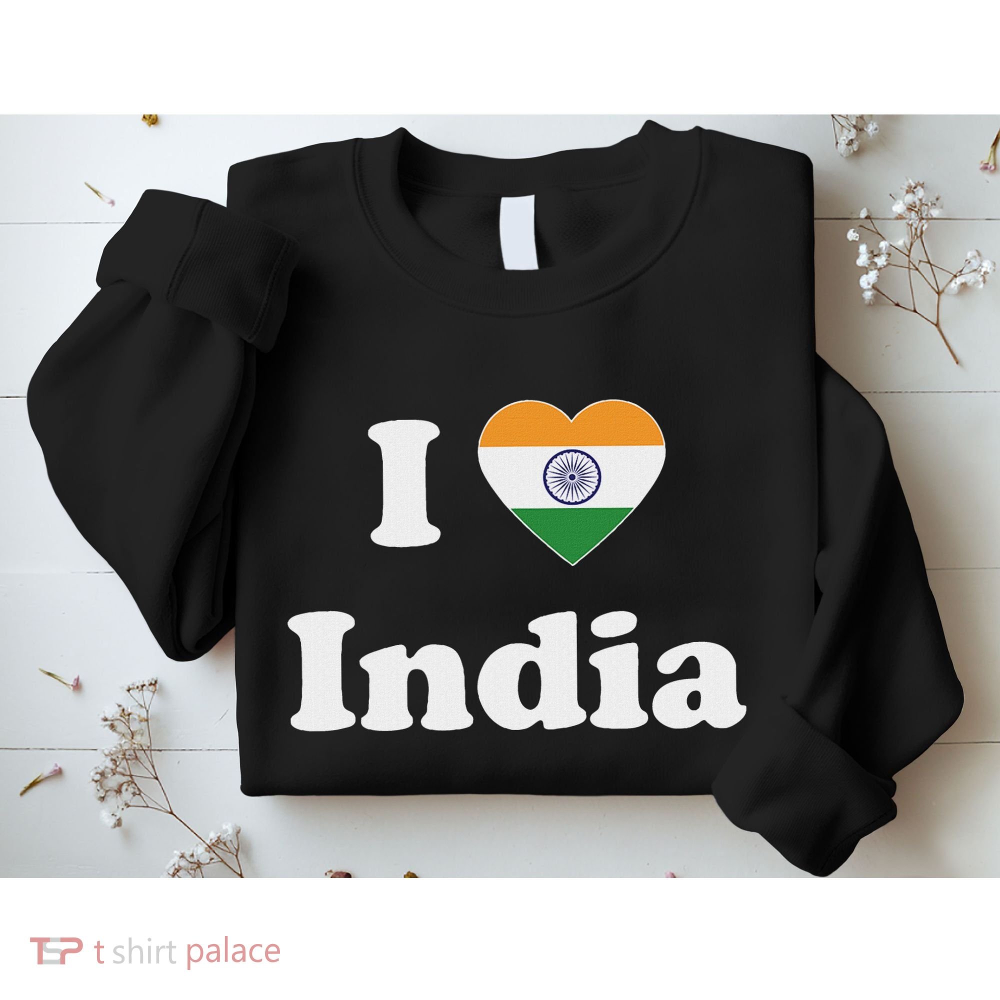 I Heart India Indian I Love India Sweatshirt