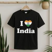 I Heart India Indian I Love India T-Shirt thumb 2