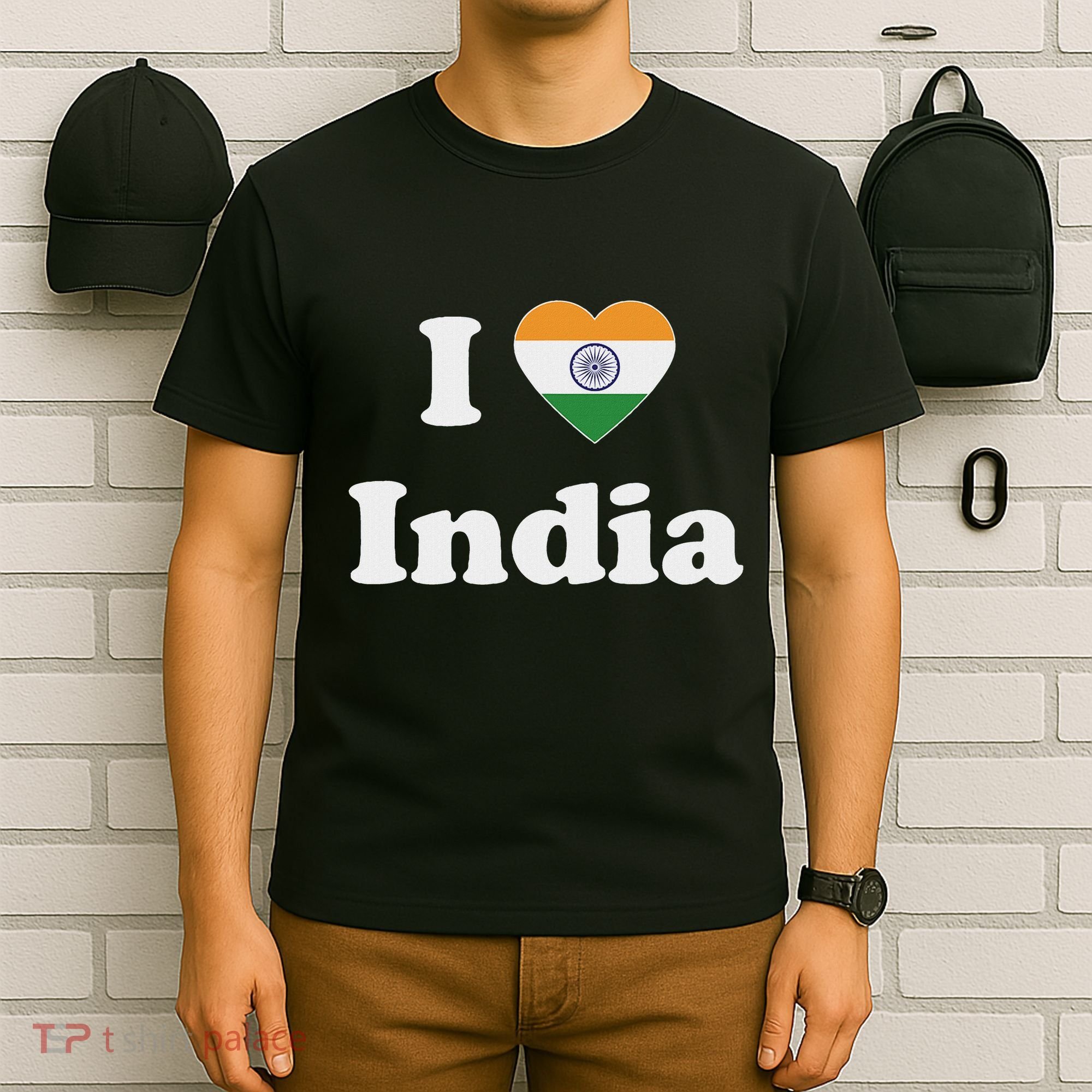 I Heart India Indian I Love India T-Shirt