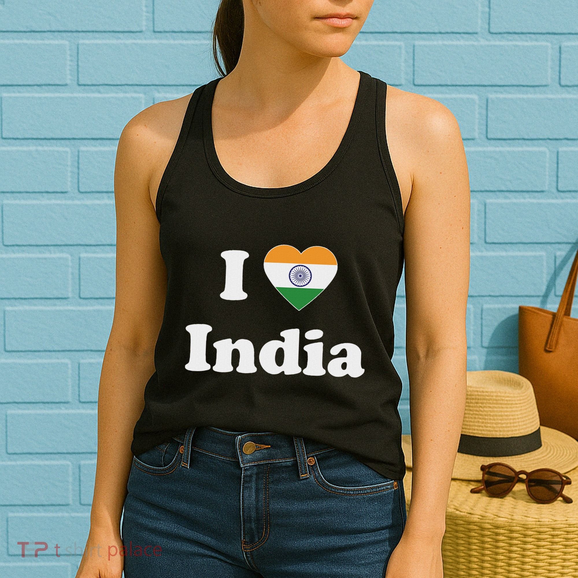 I Heart India Indian I Love India Women's Tank Top