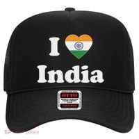 I Heart India Indian I Love India Hat thumb 0