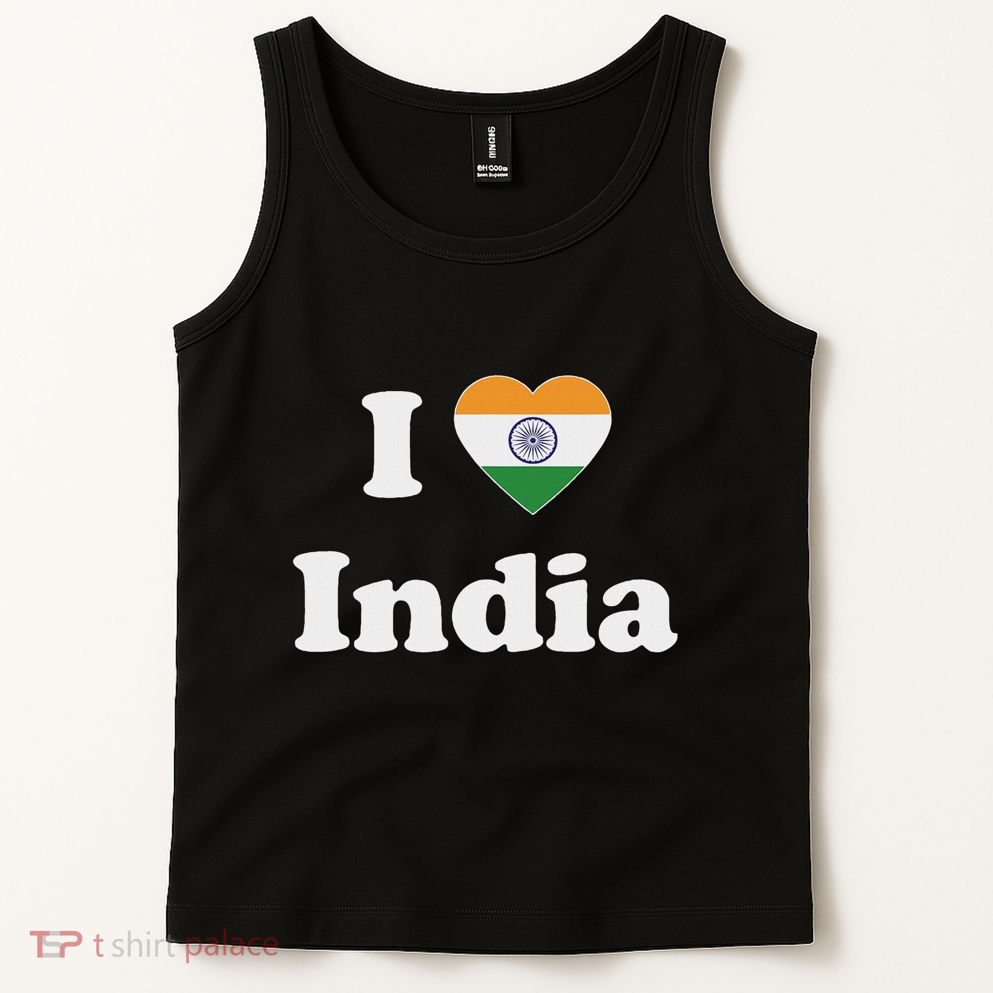 I Heart India Indian I Love India Tank Top