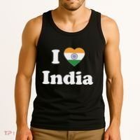 I Heart India Indian I Love India Tank Top thumb 3