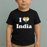 I Heart India Indian I Love India Toddler T-Shirt thumb 2