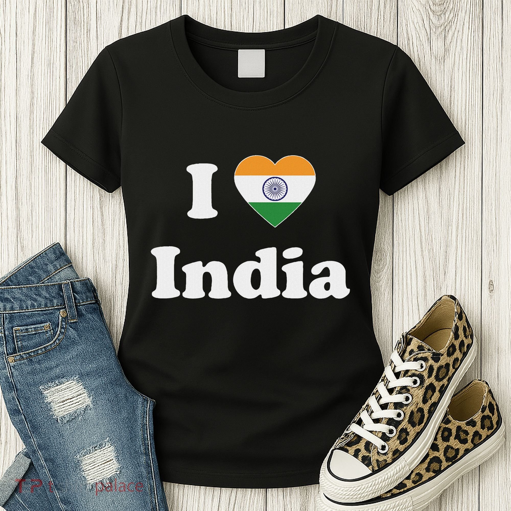 I Heart India Indian I Love India Women's T-Shirt