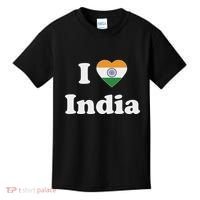 I Heart India Indian I Love India Kids T-Shirt thumb 0