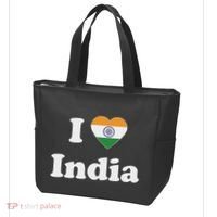 I Heart India Indian I Love India Tote Bag thumb 3