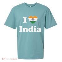 I Heart India Indian I Love India Sueded Cloud Jersey T-Shirt thumb 0