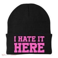 I Hate It Here Beanie thumb 0