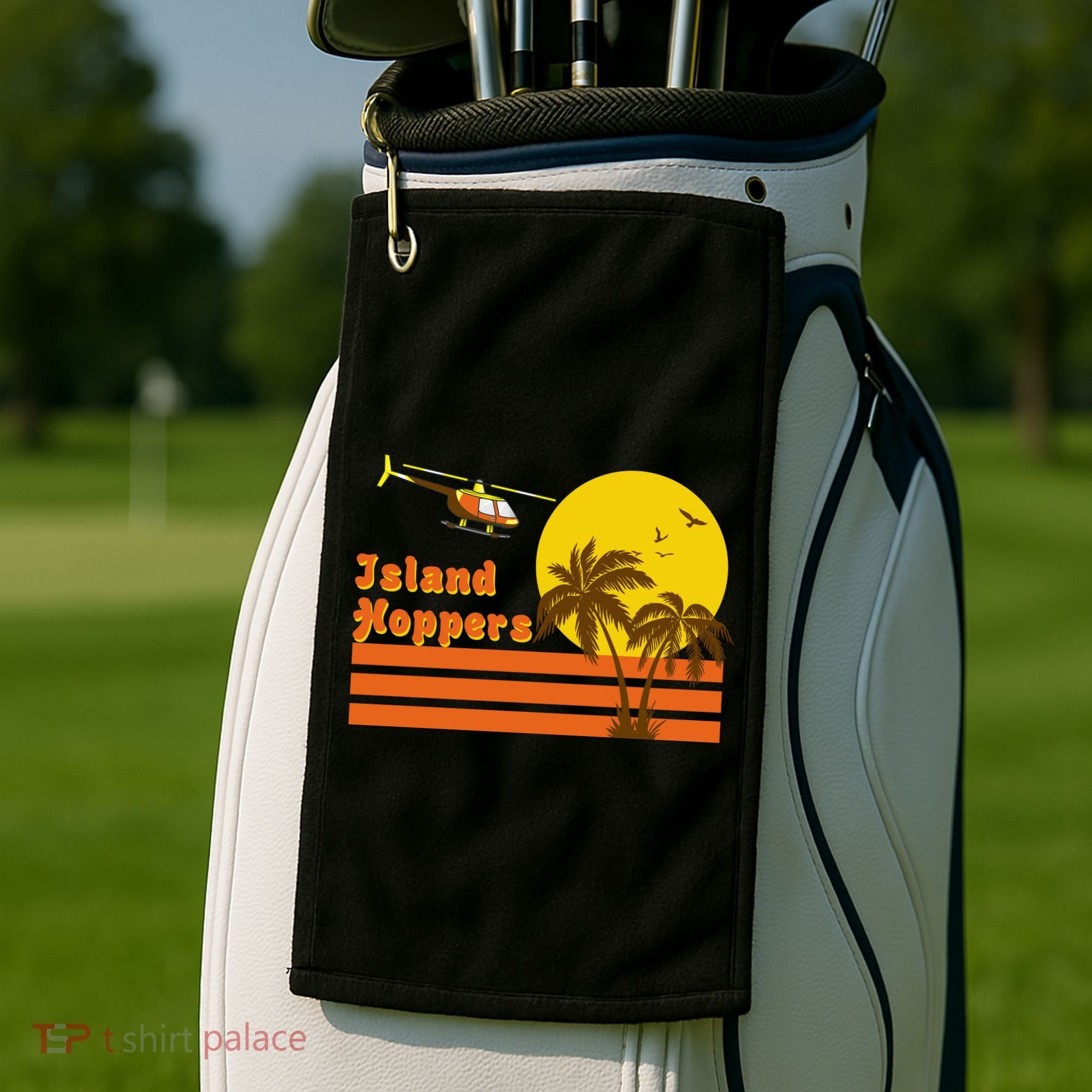 Island Hoppers Golf Towel