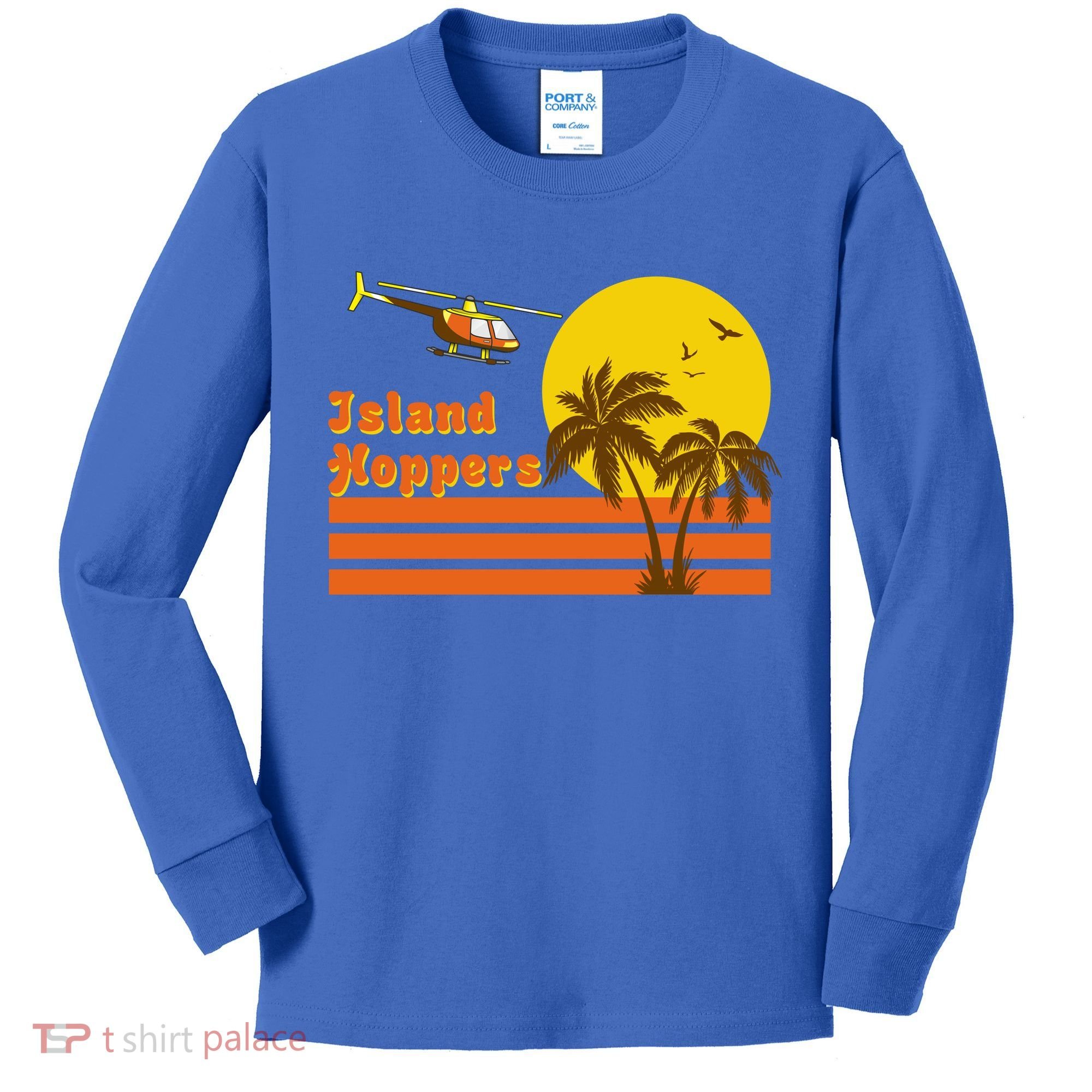 Island Hoppers Kids Long Sleeve Shirt