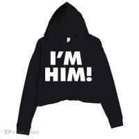 IM Him Crop Fleece Hoodie thumb 0