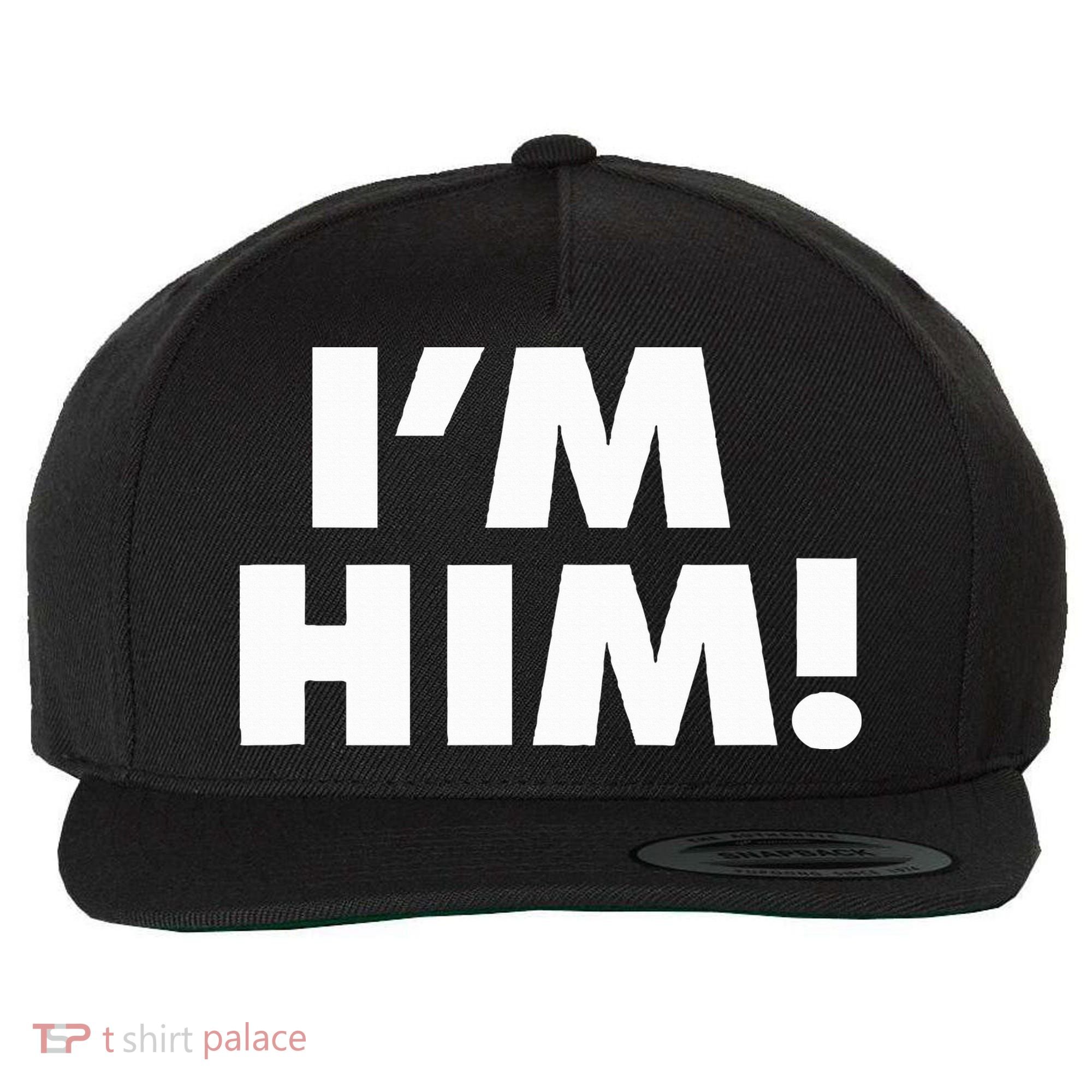IM Him Wool Snapback Cap