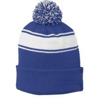 IM Him Stripe Pom Pom Beanie thumb 1