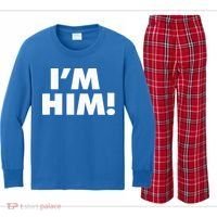 IM Him Kids Long Sleeve Plaid Pajama Set thumb 0