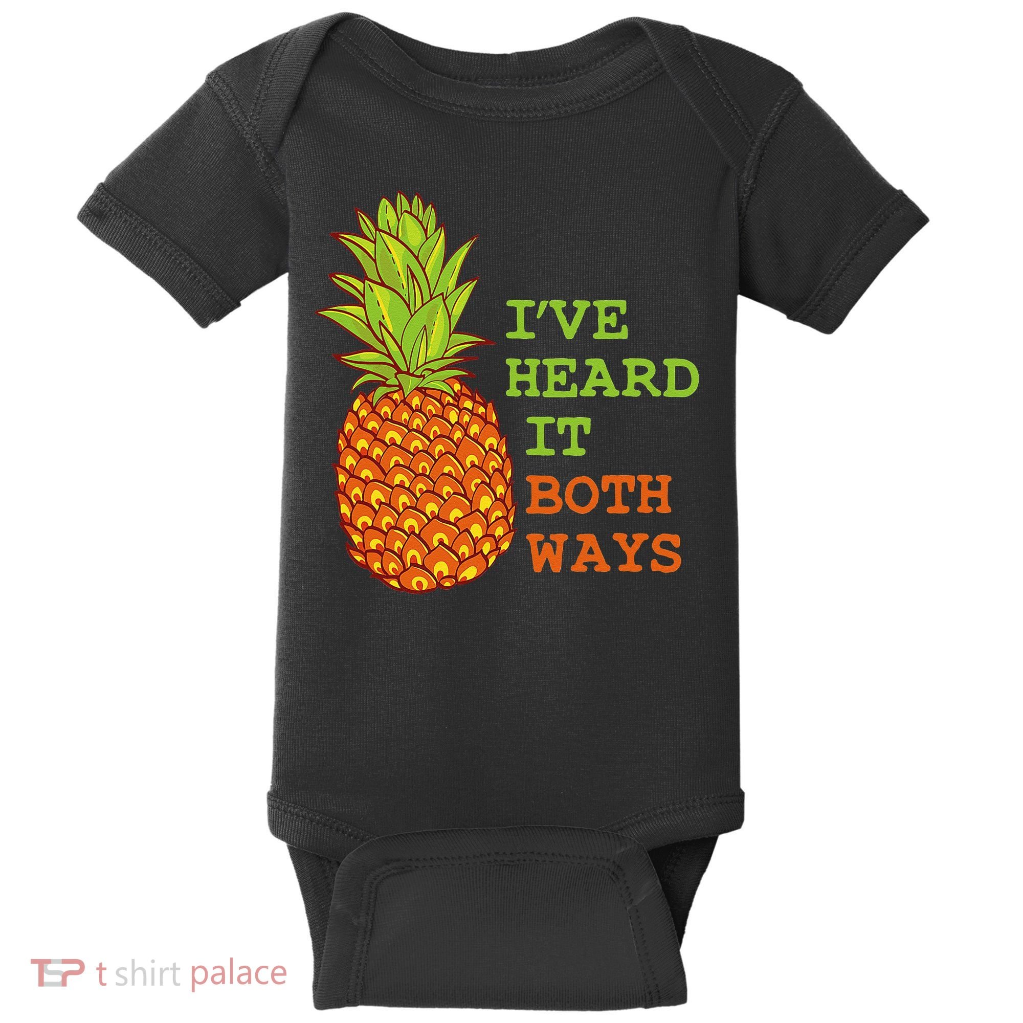 I’ve Heard It Both Ways Psych Pineapple Lover Baby Bodysuit