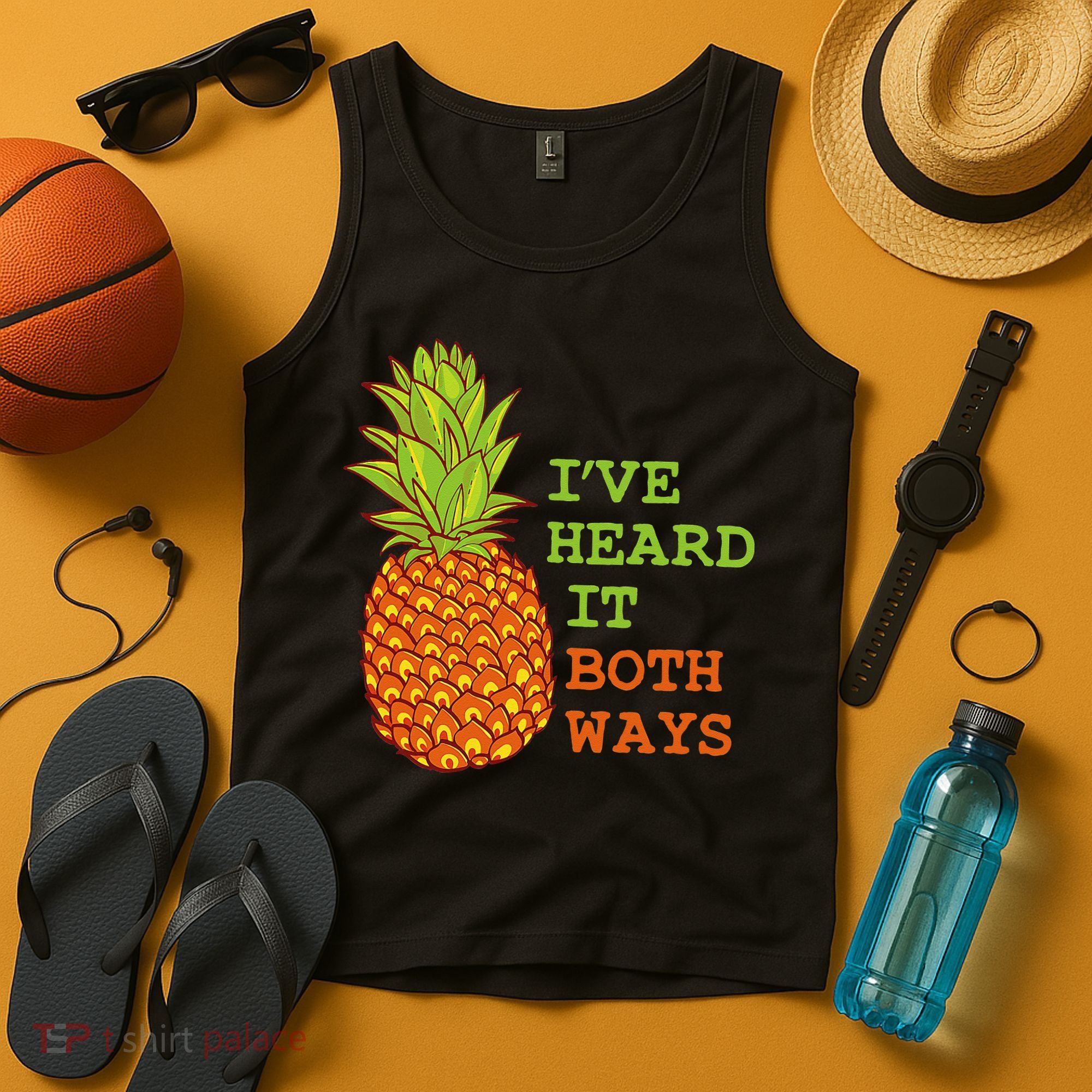 I’ve Heard It Both Ways Psych Pineapple Lover Tank Top