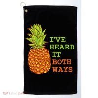 I’ve Heard It Both Ways Psych Pineapple Lover Golf Towel thumb 0