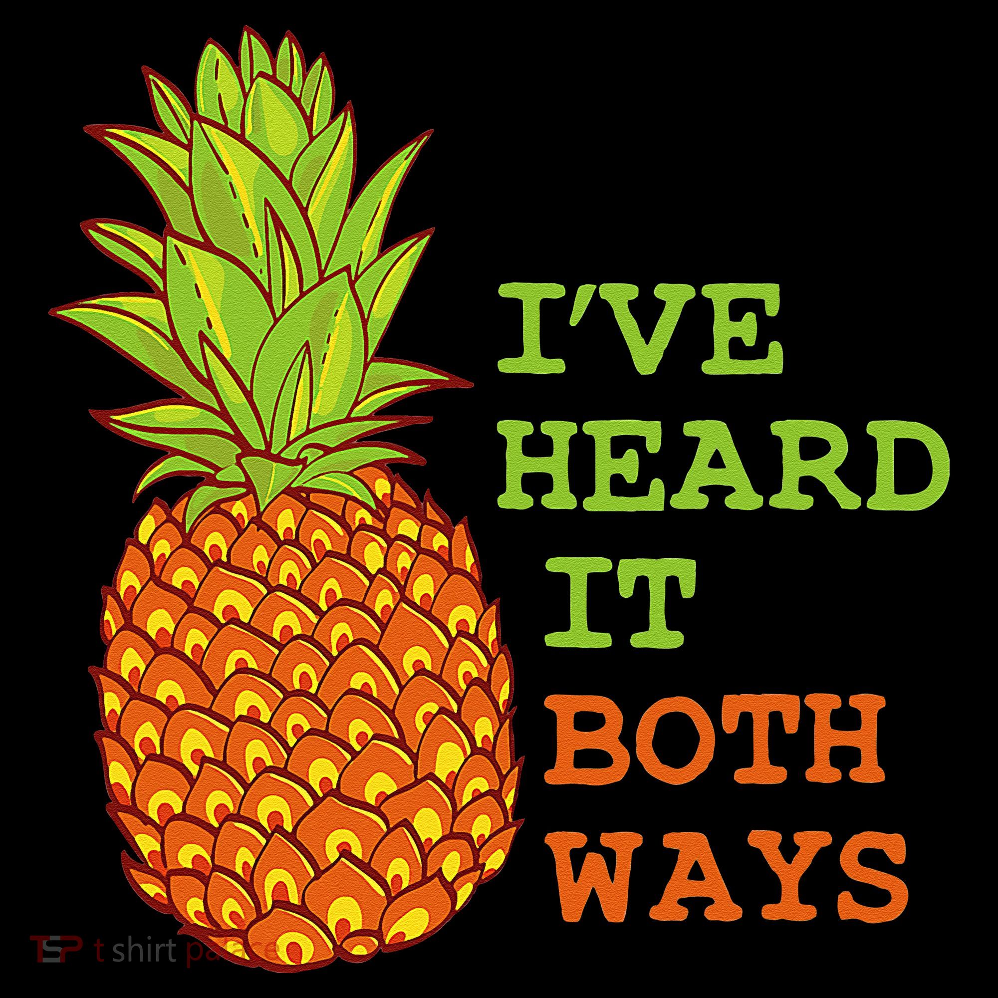 I’ve Heard It Both Ways Psych Pineapple Lover Visor